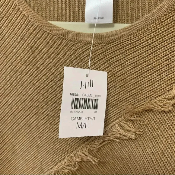 J. Jill Poncho Sweater Size Medium / Large NWT New - Picture 5 of 9